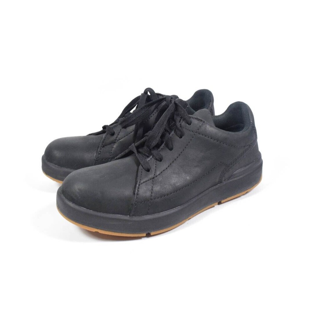 Red Wing Worx 5146 Nitro Black Leather Lace Up Oxford Steel Toe Shoes Sz 6M